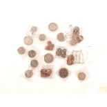 Various coins including GB silver,