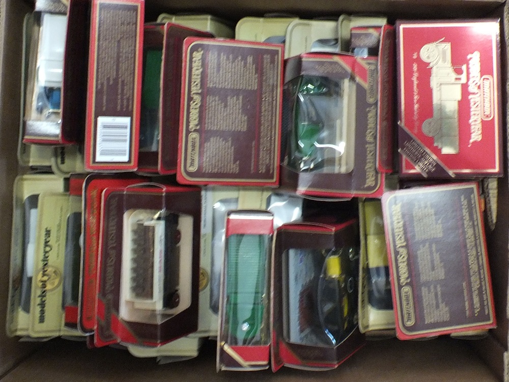 A quantity of boxed Matchbox Models of Yesteryear