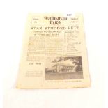 A 1953 copy of The Worlingham News,