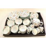 Various Mintons Haddon Hall teawares