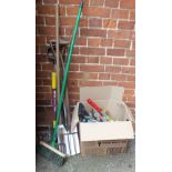 Various garden tools,