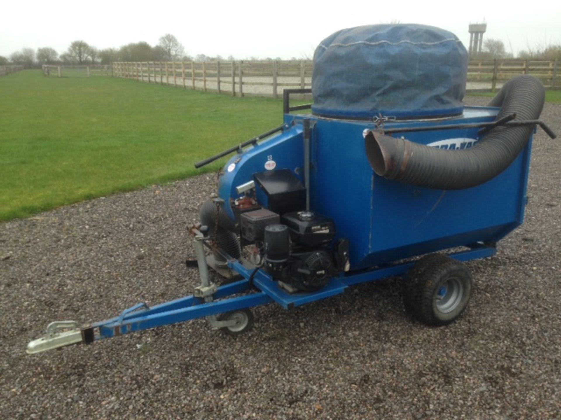 Terra-Vac paddock cleaner. Will also collect leaves etc.