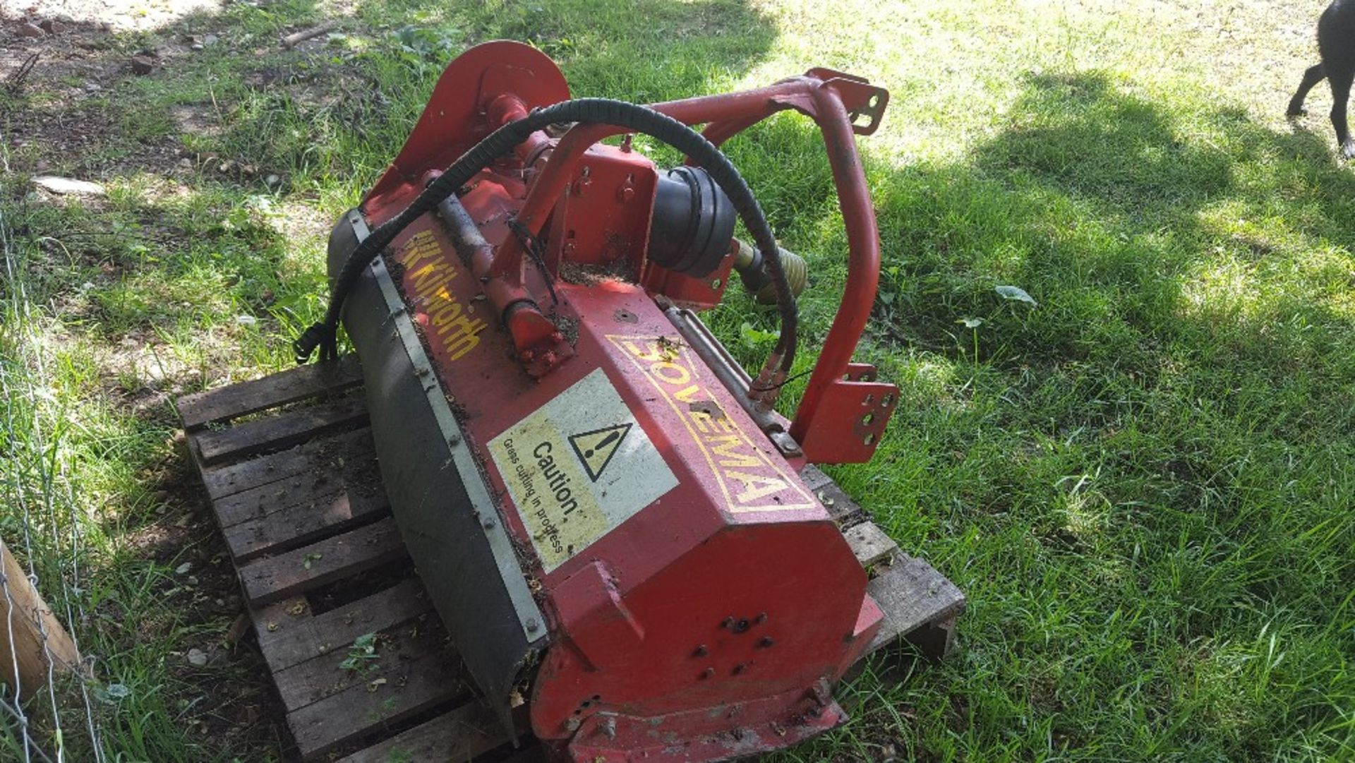 Kilworth Sovema Flail mower (1.2m) and PTO Stored near Norwich No VAT on this item.