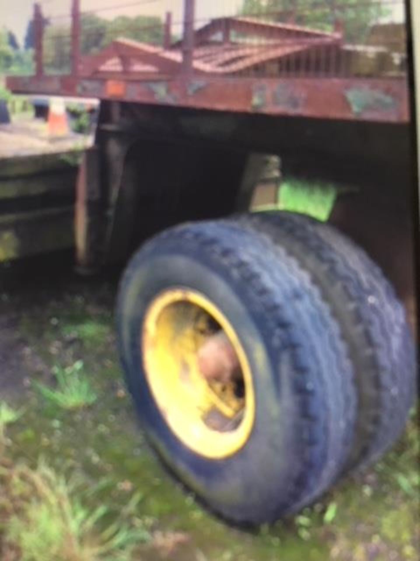 Low Loader, sound condition but floor will need some work. Stored near Beccles. - Image 3 of 3