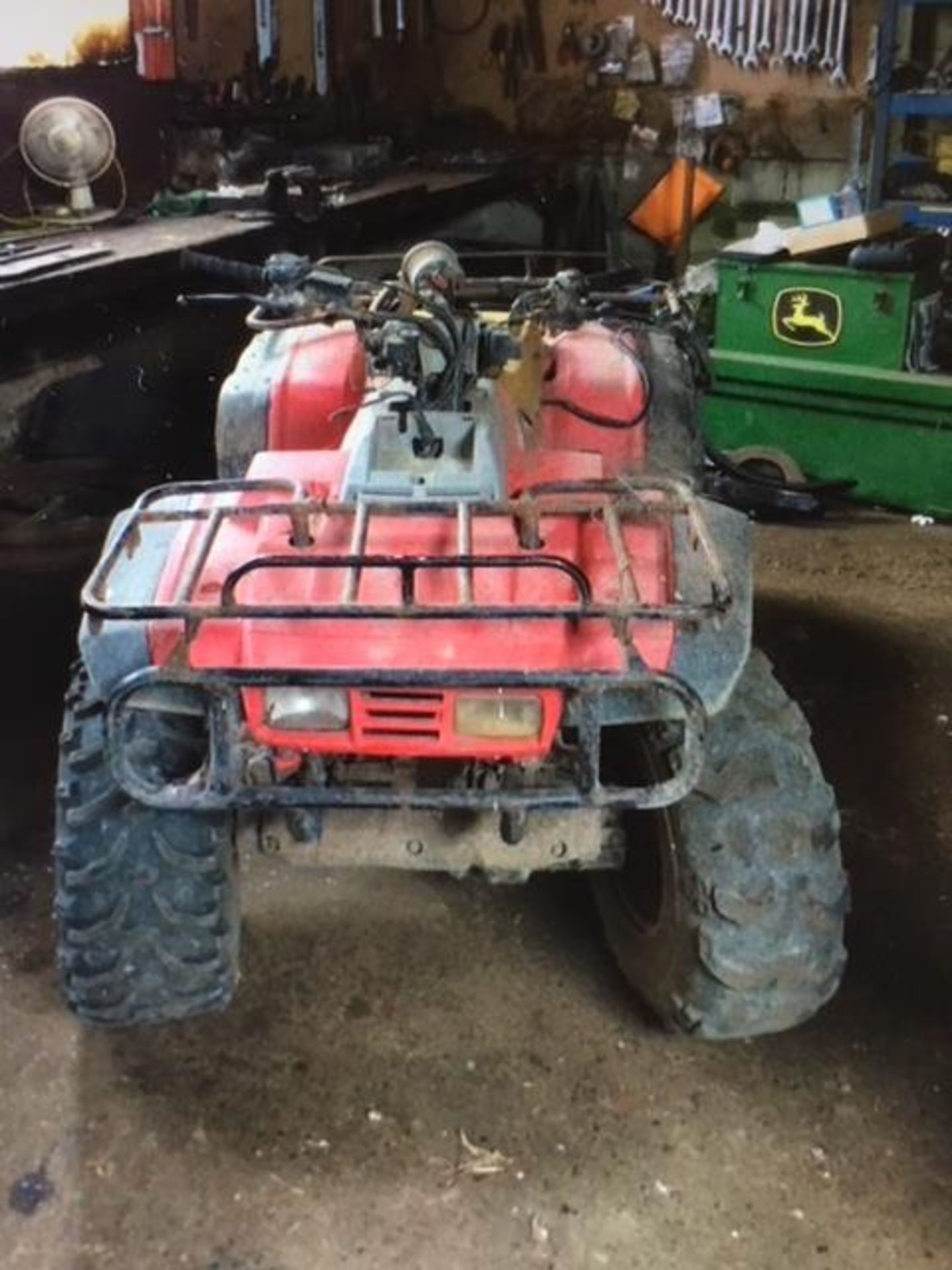 Honda 350 ATV, early 90's, petrol, advised most reliable machine on the farm, owned from new. - Image 3 of 6