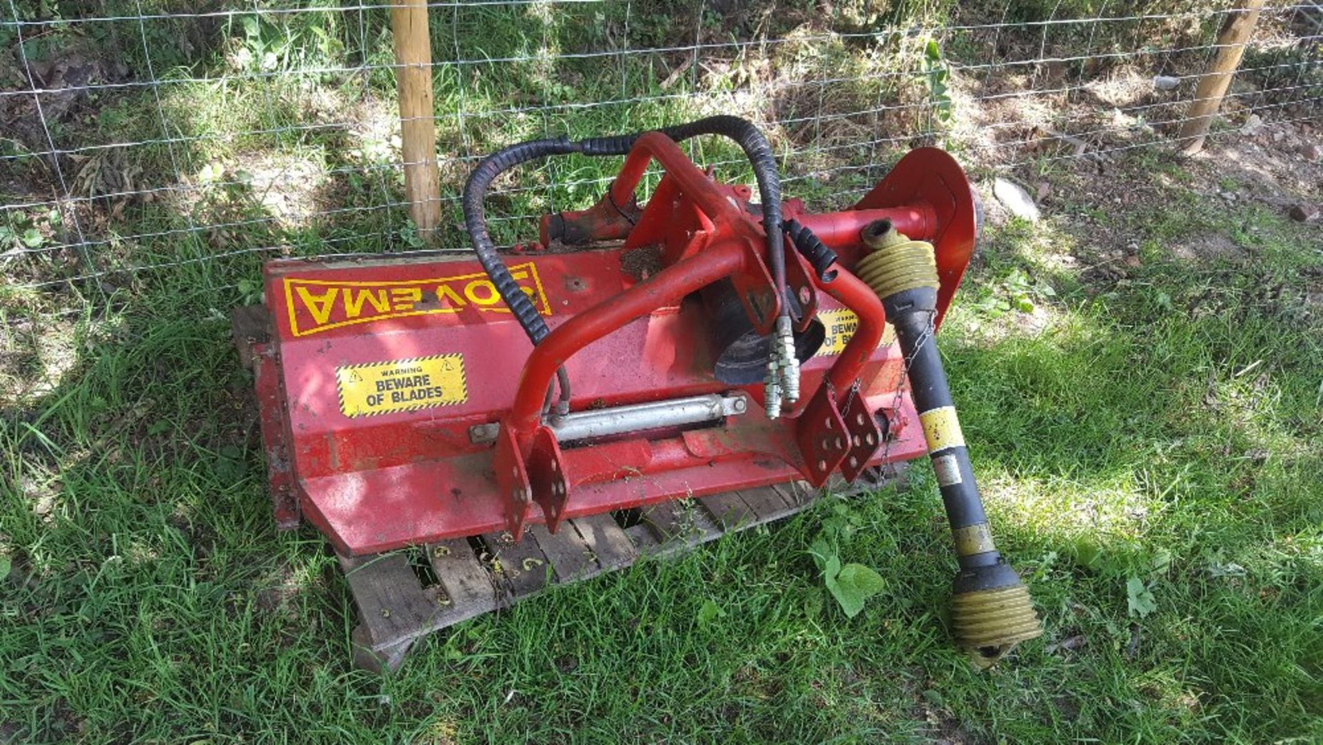 Kilworth Sovema Flail mower (1.2m) and PTO Stored near Norwich No VAT on this item. - Image 2 of 2