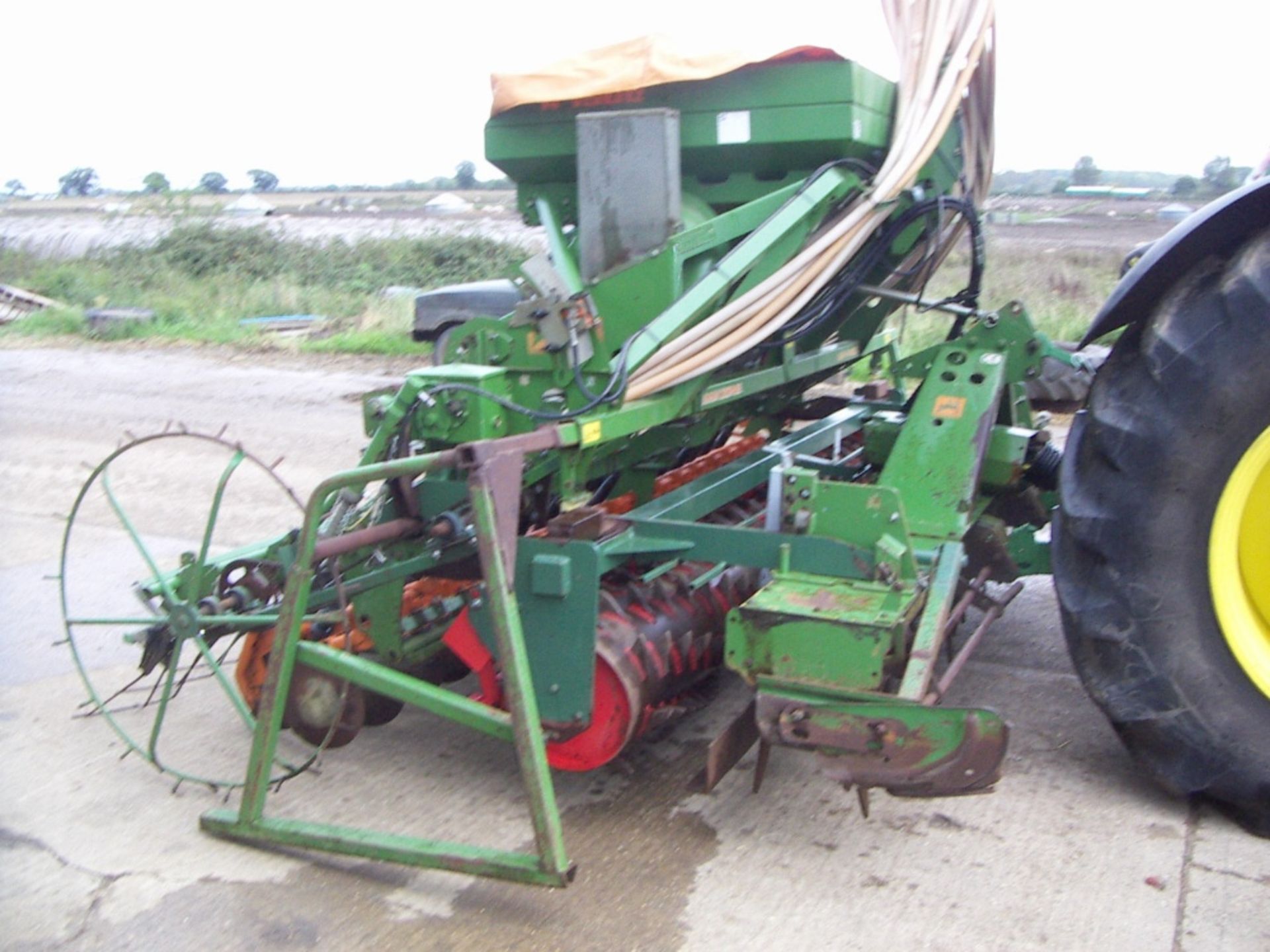 4 metre combination Amazone Drill, Model AD P 402, drill combination new in 1996,