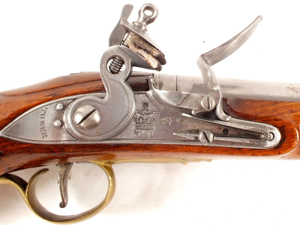 A long Flintlock Sea Service pistol in . - Image 4 of 6