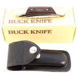 A genuine 'Buck' locking knife model 500 Duke,