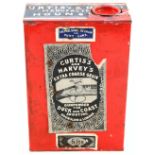 A Curtis's and Harveys 5lb tin for extra coarse grain gunpowder for duck and coast shooting (empty)