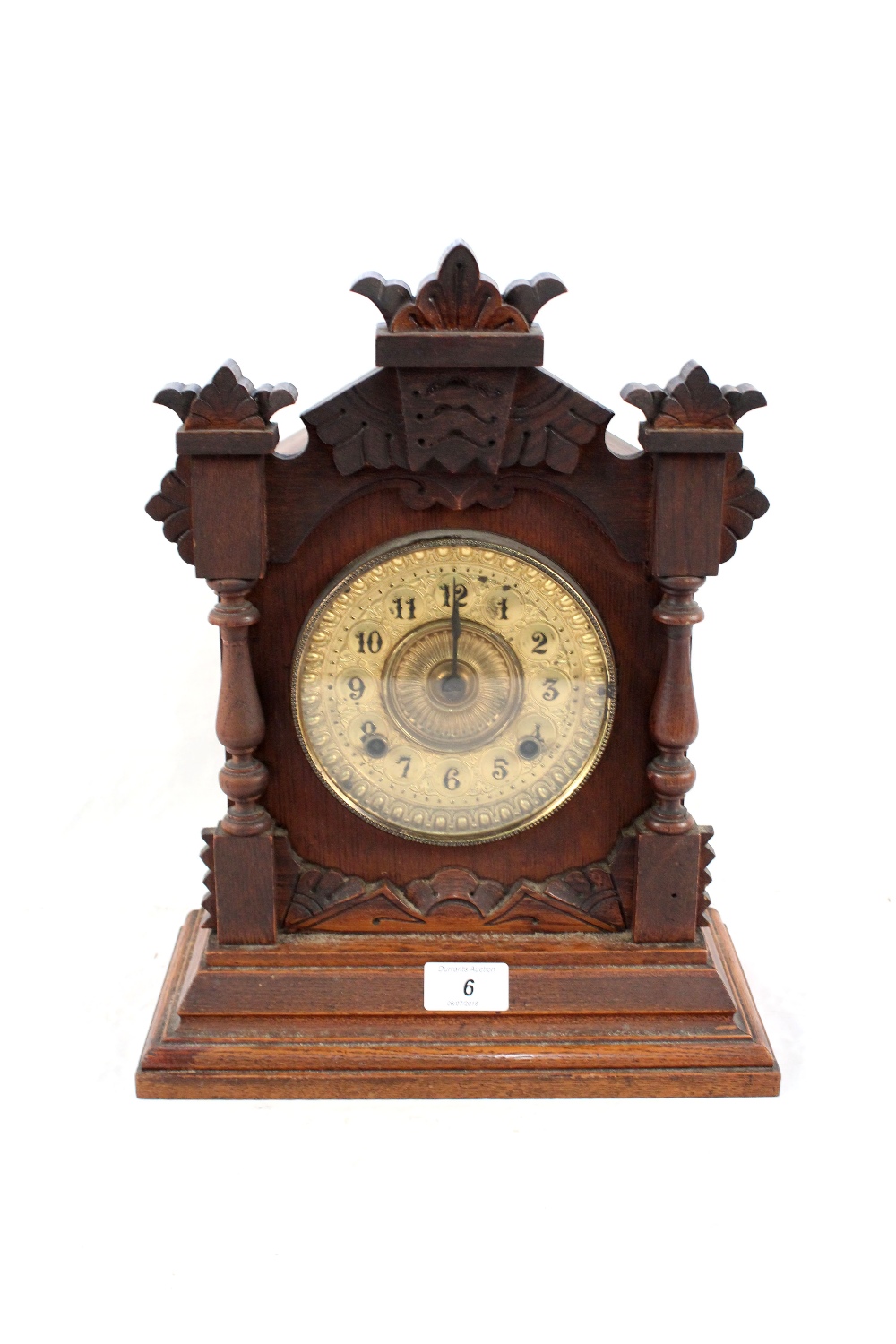 An Ansonia mantel clock