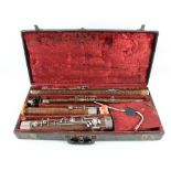 A cased Boosey & Hawkes Imperial bassoon