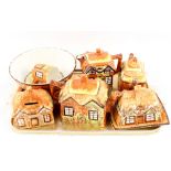 A quantity of Prices cottage ware, jugs,