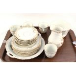 Three part tea sets, K.P.M.