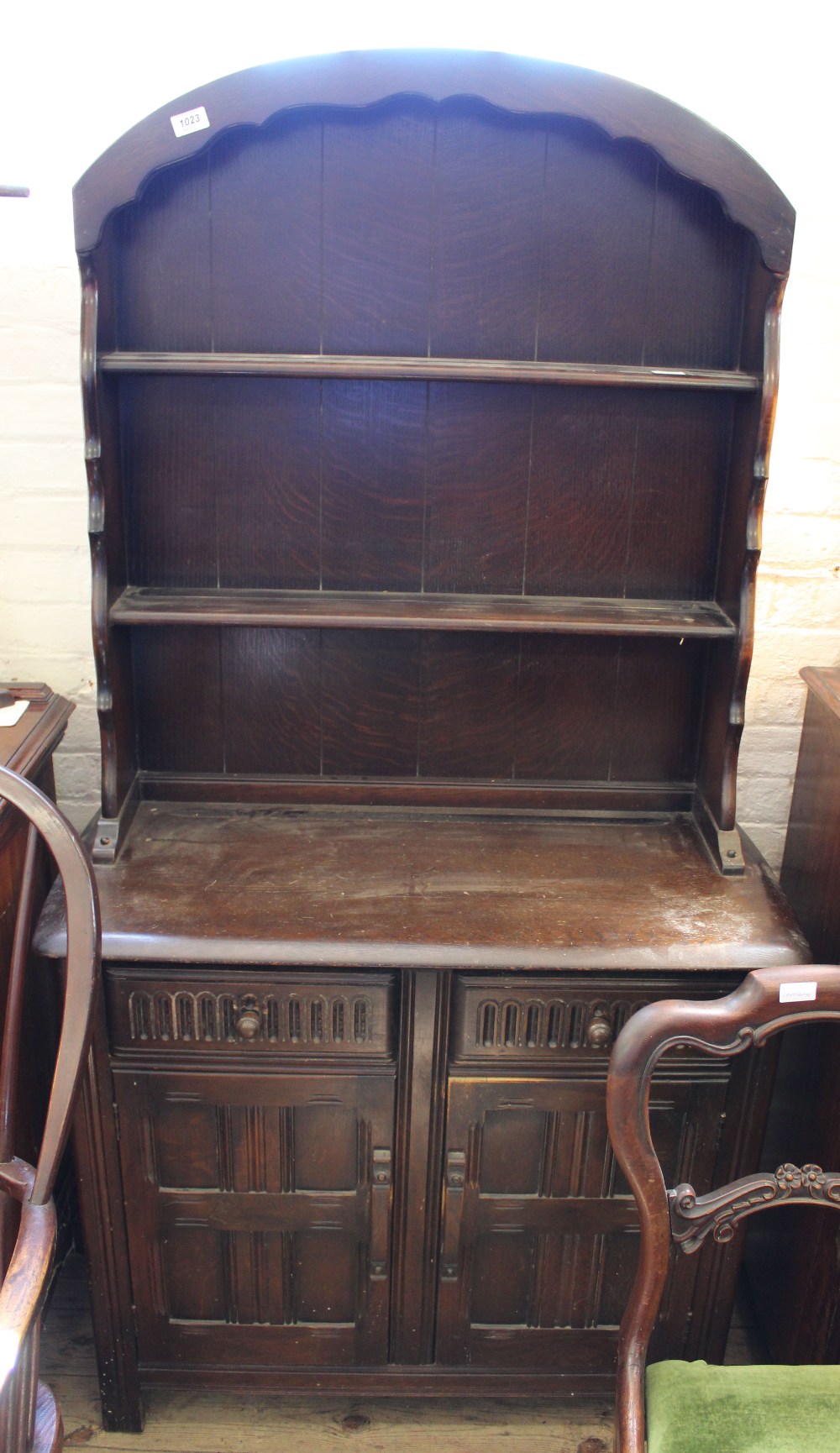 An Old Charm style oak Welsh dresser