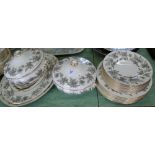 A Wedgwood Ashford part dinner set