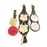 Five RSPCA Merit London cart horse brasses, 1928,