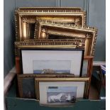 Various pictures and frames including still life oils