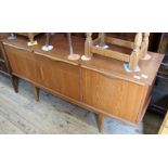 A 1970's sideboard by Argosy Furniture with two doors,