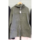 A British green Cadet Forces (AD) smock, windproof,