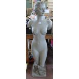 An Art Deco period Empire brand shop display mannequin