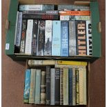 Two boxes of military related books