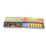 Boxed Hornby Railway accessories No.2 milk cans and truck plus No.