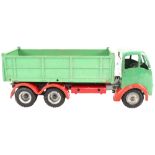 A Shackleton die cast Foden six wheel tipper lorry in green and red