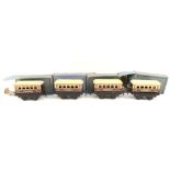 Four boxed Hornby 0 gauge C552 M1/2 Pullman coaches