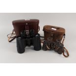 Two pairs of Carl Zeiss Jena binoculars