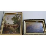 Three various country scene oils