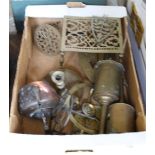 Various brass trivets,