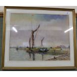 Ken Smith two marine scene watercolours,