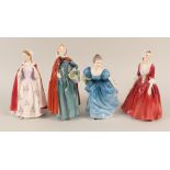 Royal Doulton figurines, Jean HN 2032, Bess HN 2002,