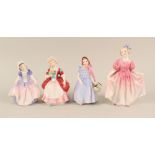 Royal Doulton figurines, Wendy HN 2109, Sweeting HN 1935,