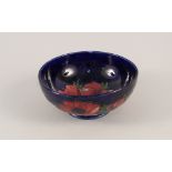 A Moorcroft Anemone bowl