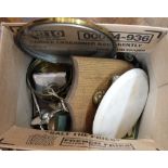 Various items of silver plate, cutlery,