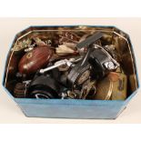 Morritz and Shakespeare fishing reels plus small sundries