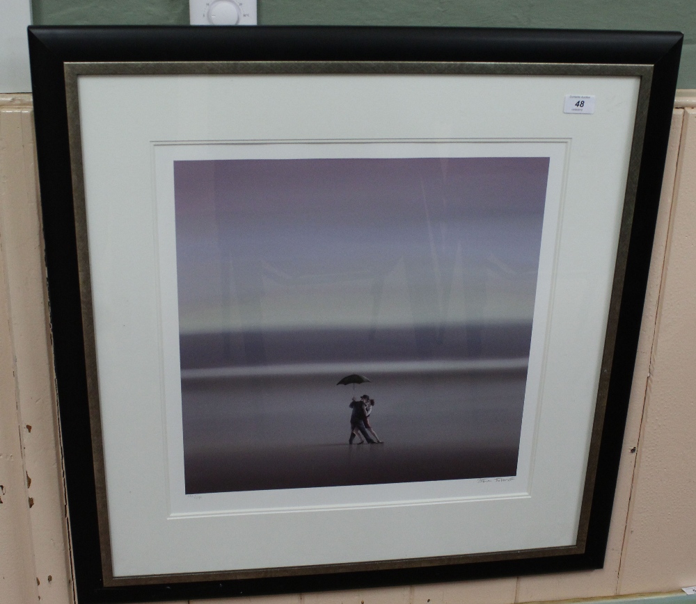 Steve Johnston limited edition print 'Stepping Out',