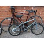 An original Raleigh Grifter in as found condition and a gent's Apollo CX10 bicycle