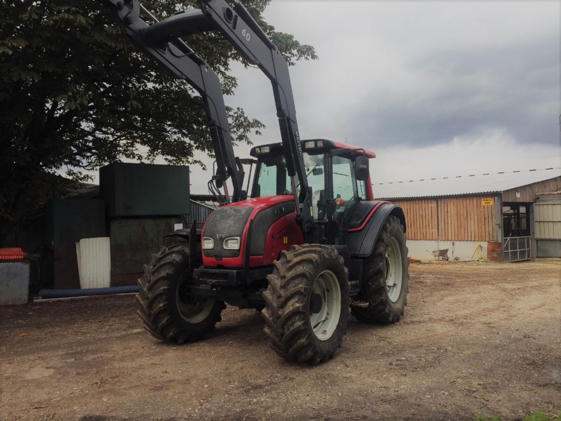 Valtra N141 4wd Tractor, 9474 hours, - Image 4 of 5