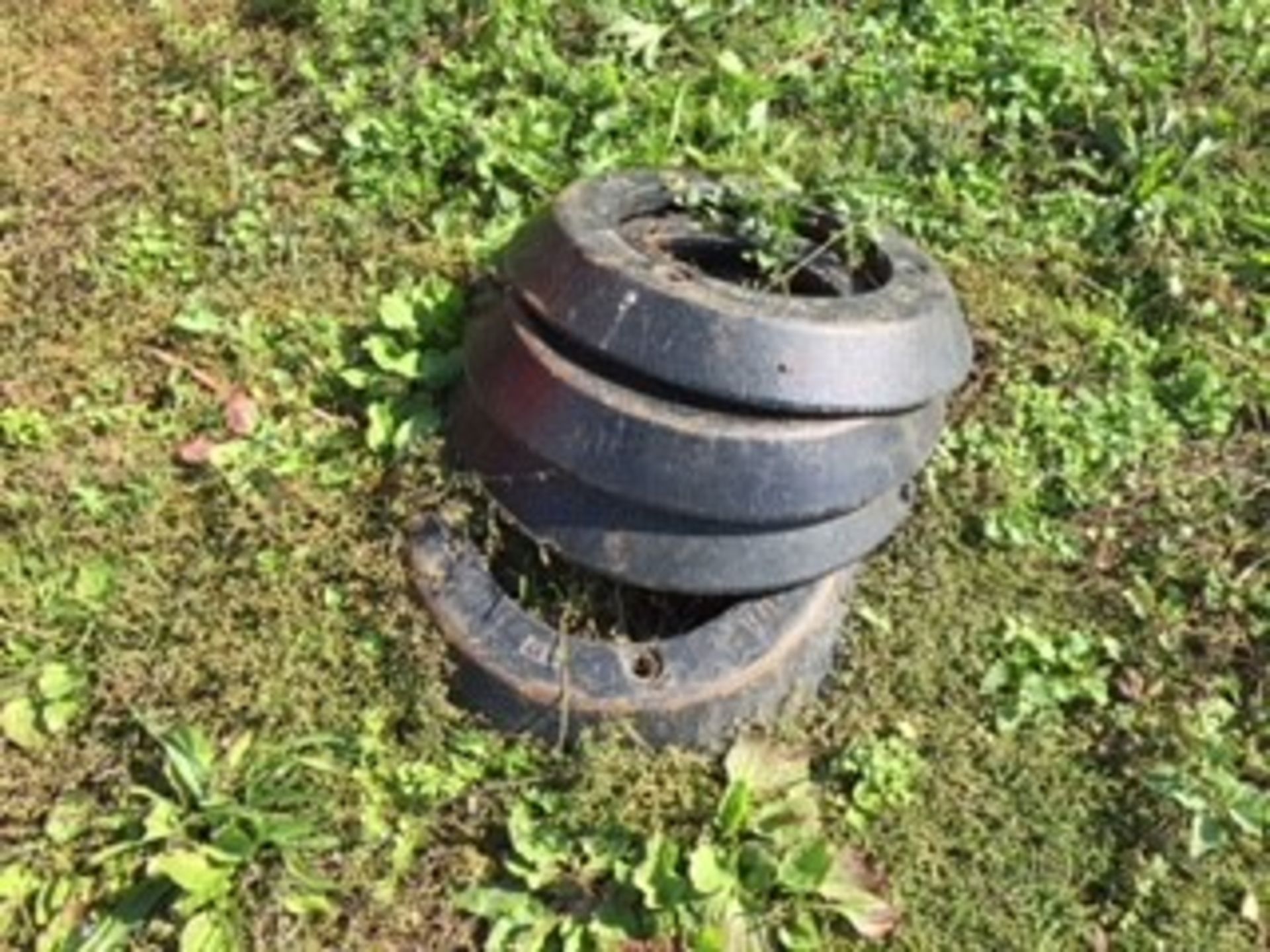 New Holland T7 wheel weights x 4 Stored near Heveningham