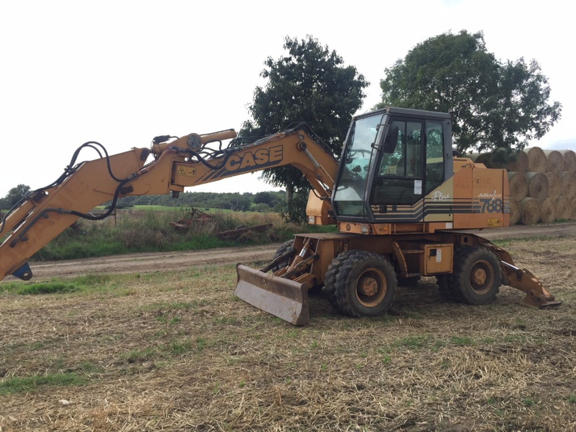 18T Case 788P wheeled excavator, 2001, SN8187, - Image 5 of 5