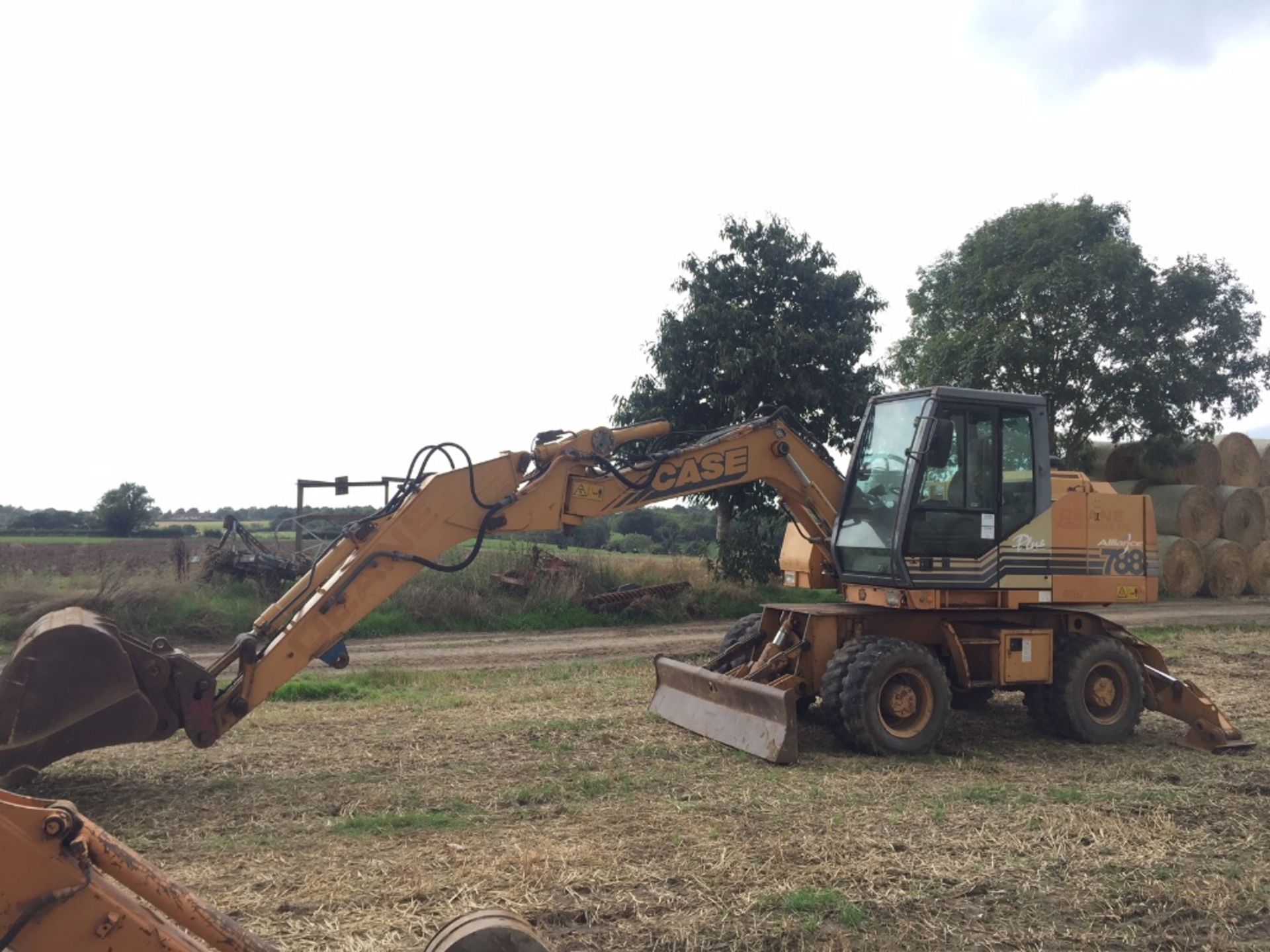 18T Case 788P wheeled excavator, 2001, SN8187, - Image 4 of 5