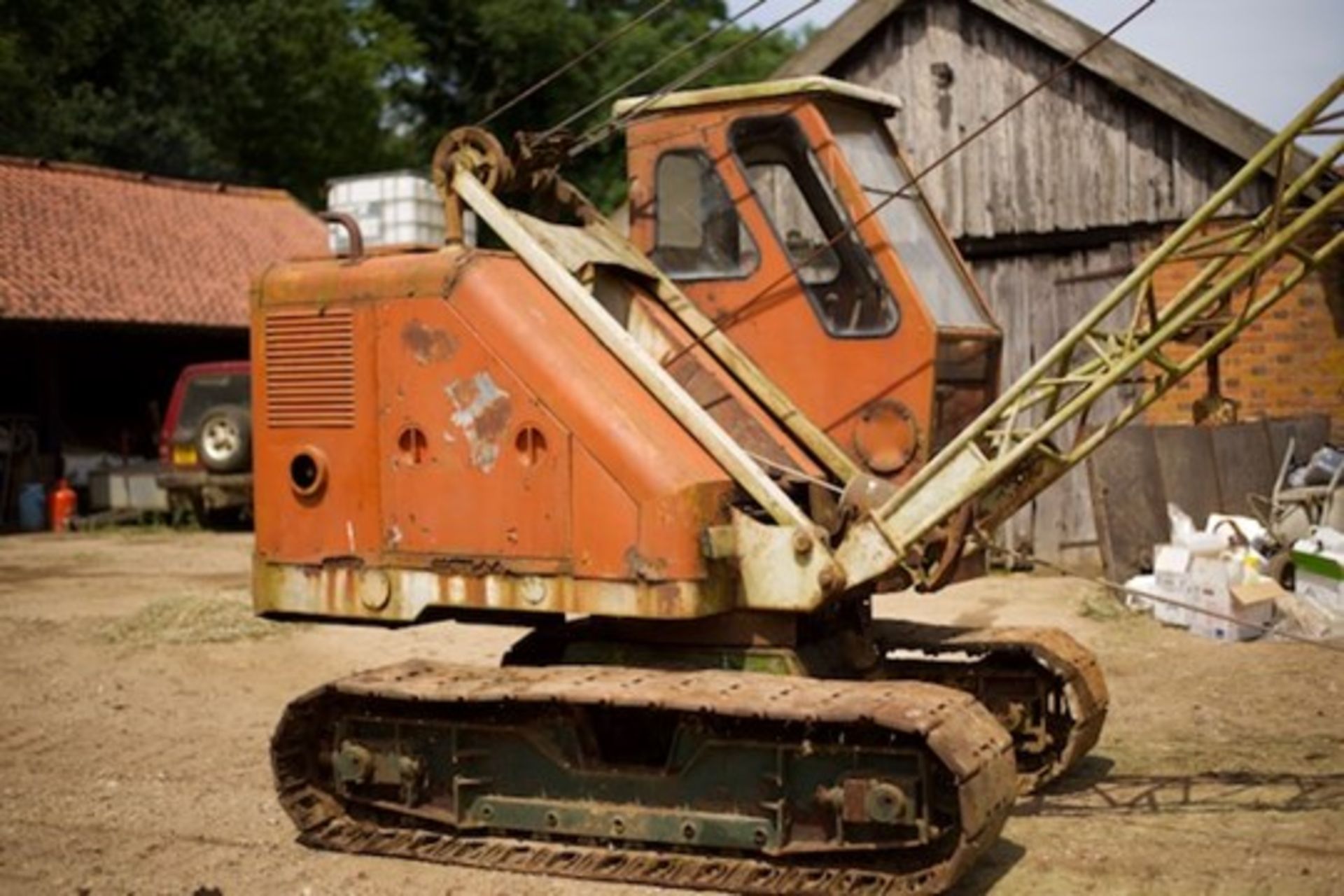 A Priestman drag line excavator, model CUBMKV, year 1964, serial no. - Image 3 of 4