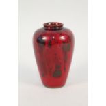 A Howsons Flambe type vase, No.