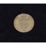 A George III gold 1/2 guinea 1790