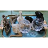 A Lladro ballerina plus Aynsley,