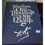 Folio Society, Tales from One Thousand Nights, two volumes, No.