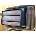 Various volumes of Folio Society including John Buchan, Jane Austen,
